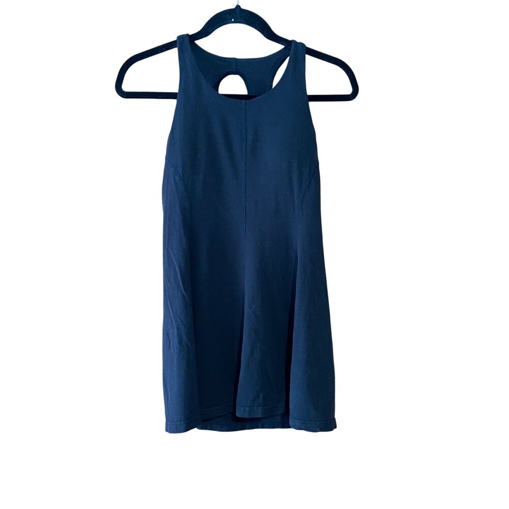 Kiragrace Women's Racerback Cut-Out Activewear Tank Top Sleeveless Black Size S